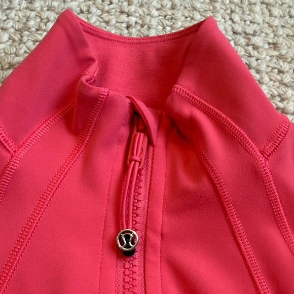 Salmon/Coral Waist-length Lululemon Define Jacket - Picture 3 of 15